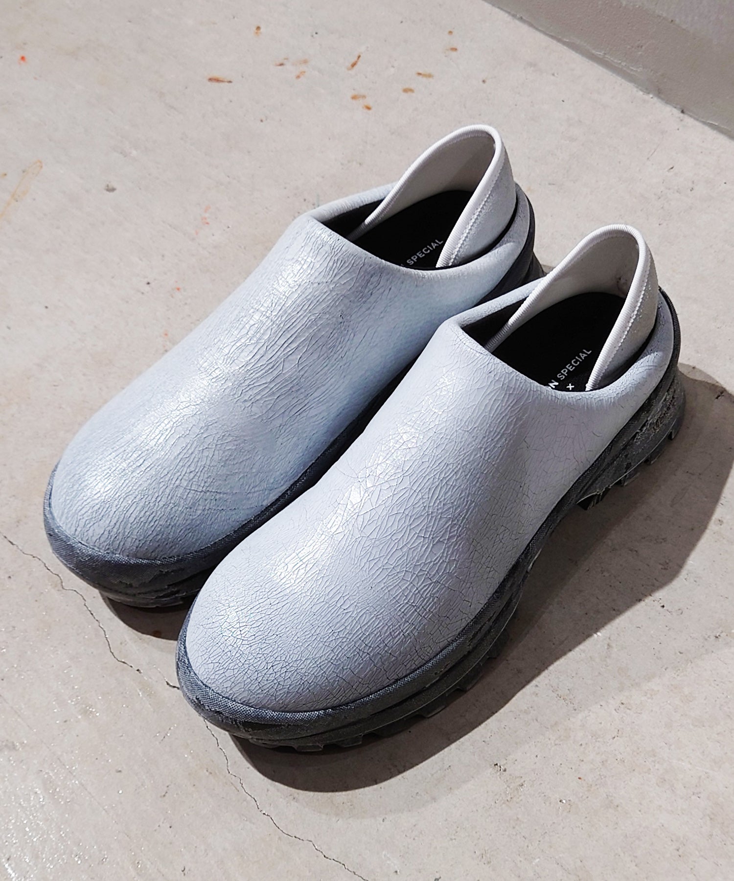 【SPECIAL SHOES FACTORY COLLABORATION】Vibram Sole Slip-Ons Type  Sneaker Made In TOKYO