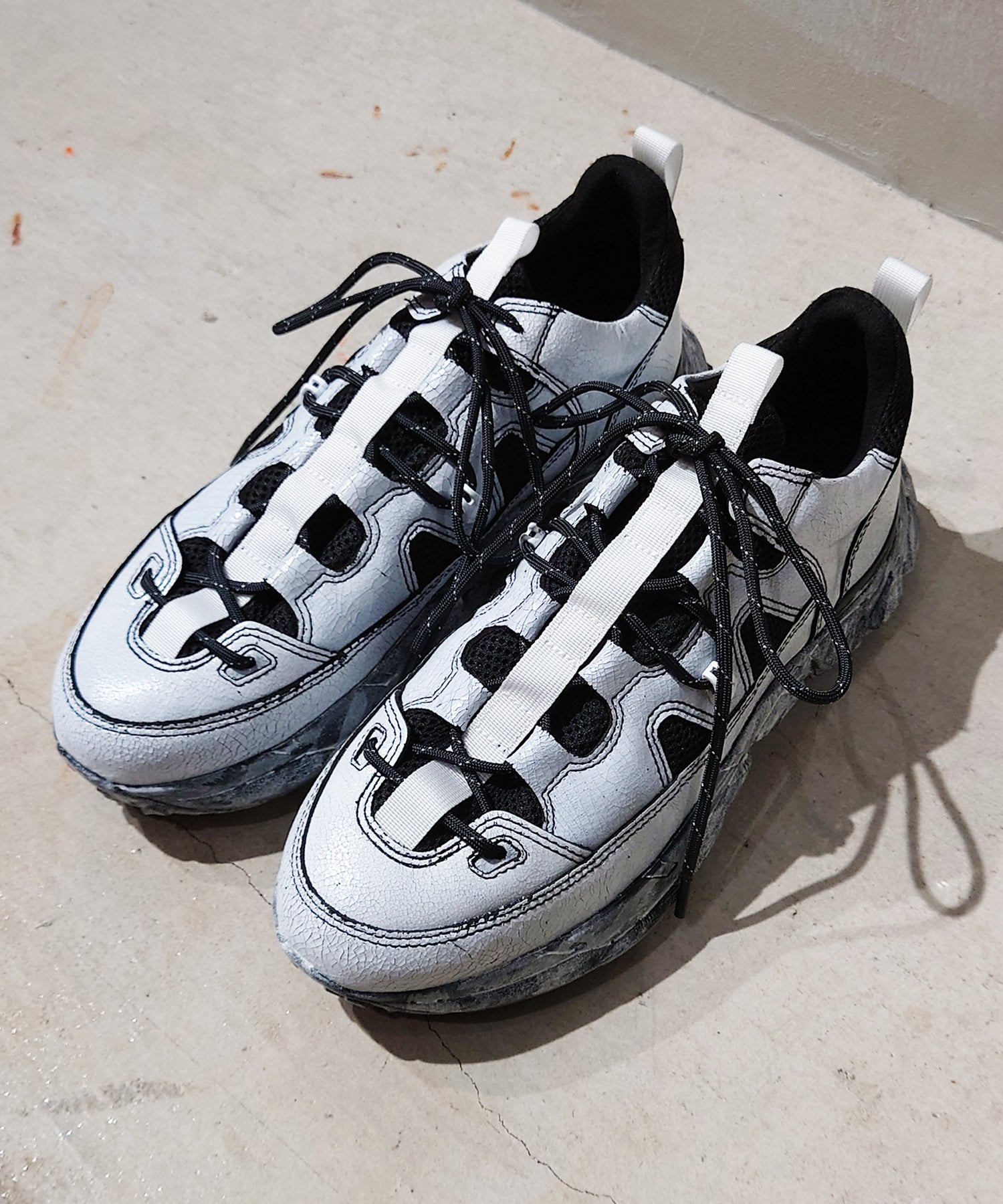 【SPECIAL SHOES FACTORY COLLABORATION】Vibram Sole Lace-Up Sneaker Made In TOKYO