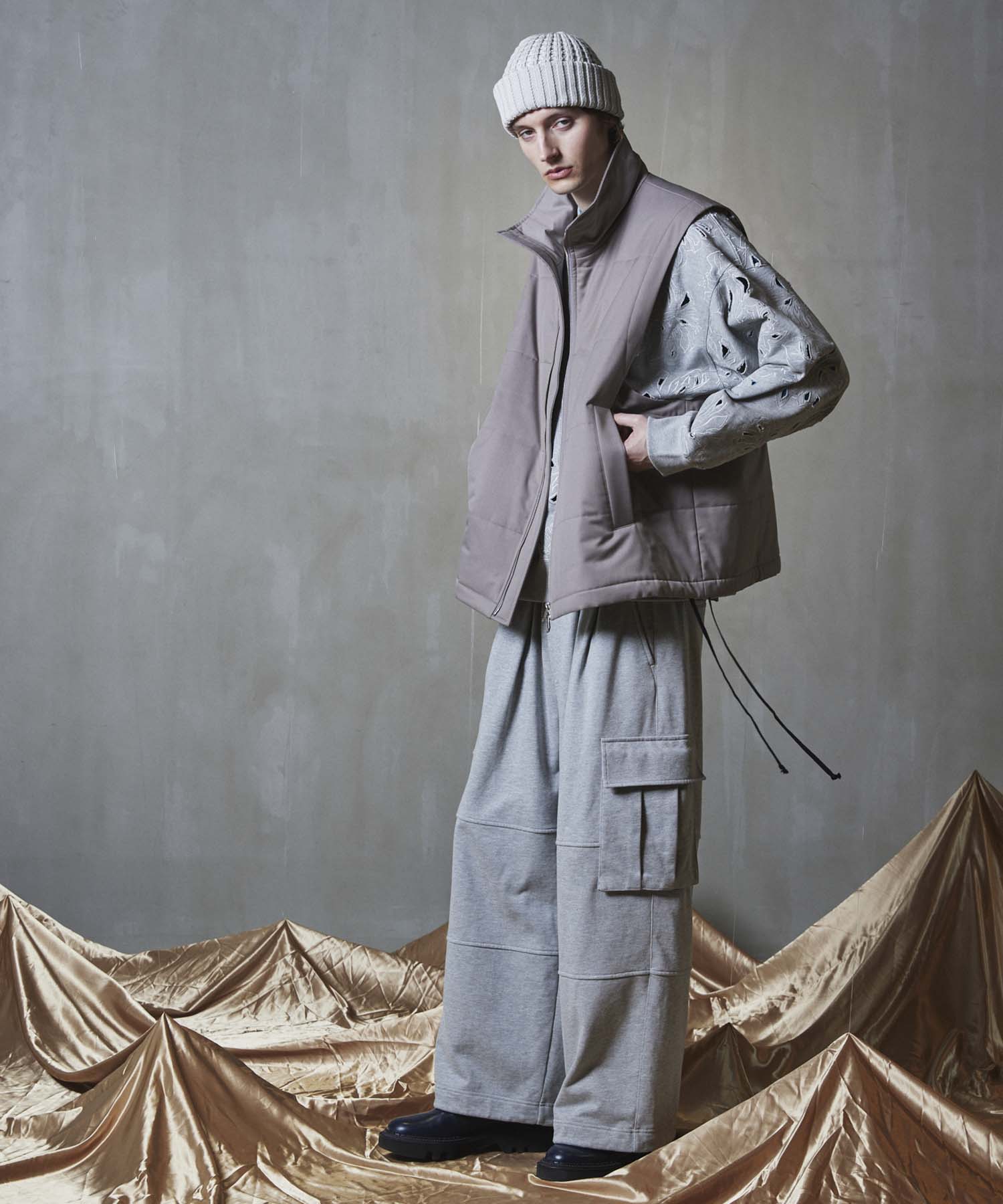 Heavy-Weight Sweat Prime-Wide Cargo Pants