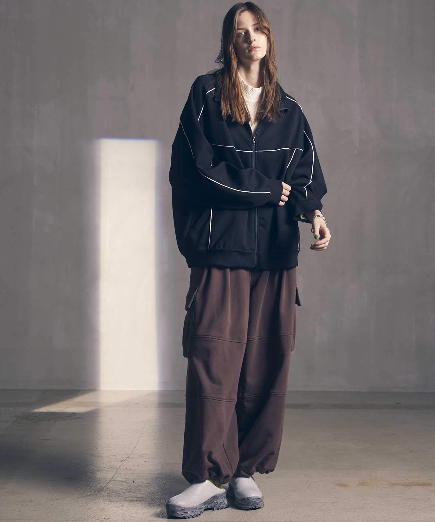 Heavy-Weight Sweat Prime-Wide Cargo Pants