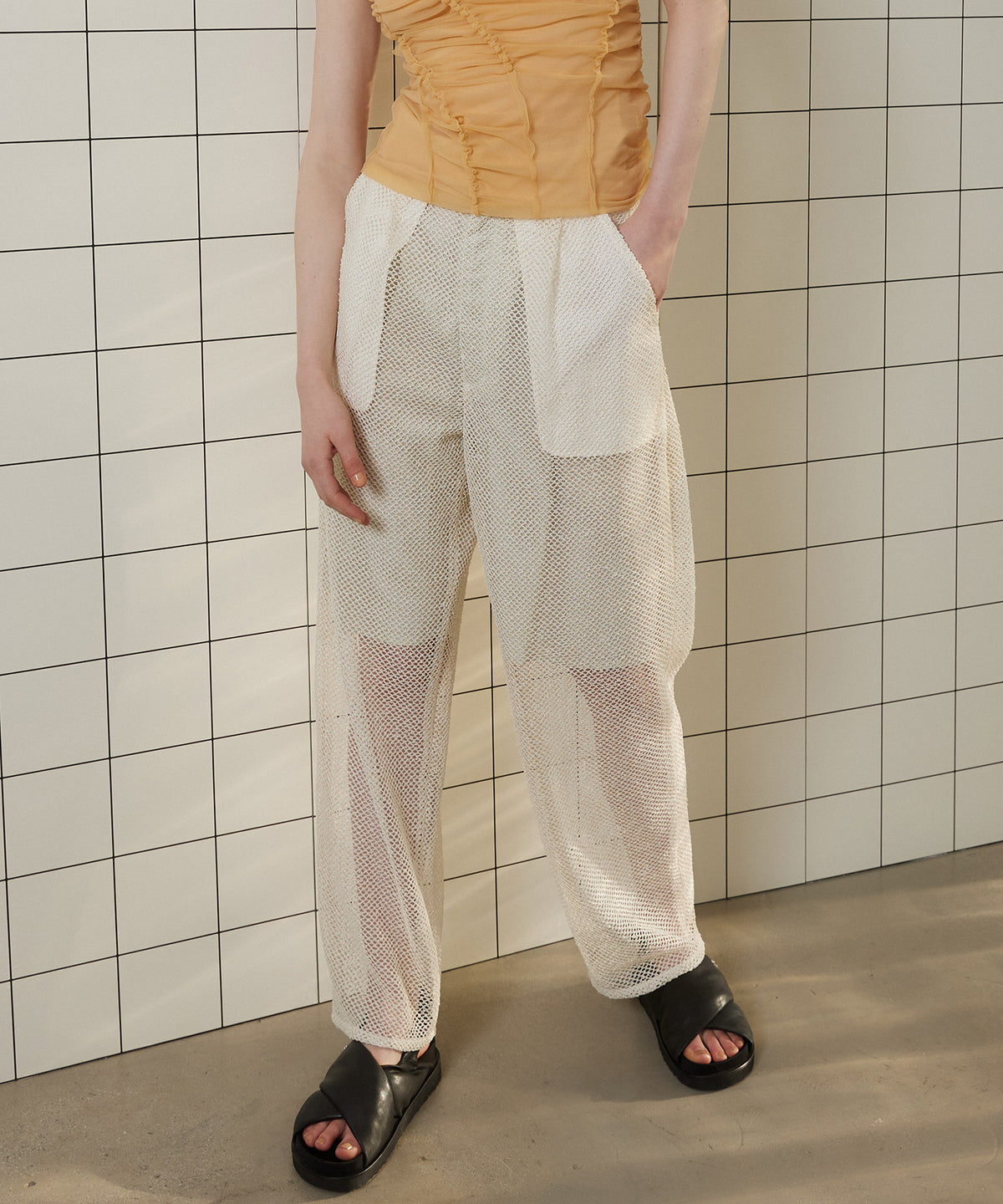 【SALE】Slab Mesh Pants