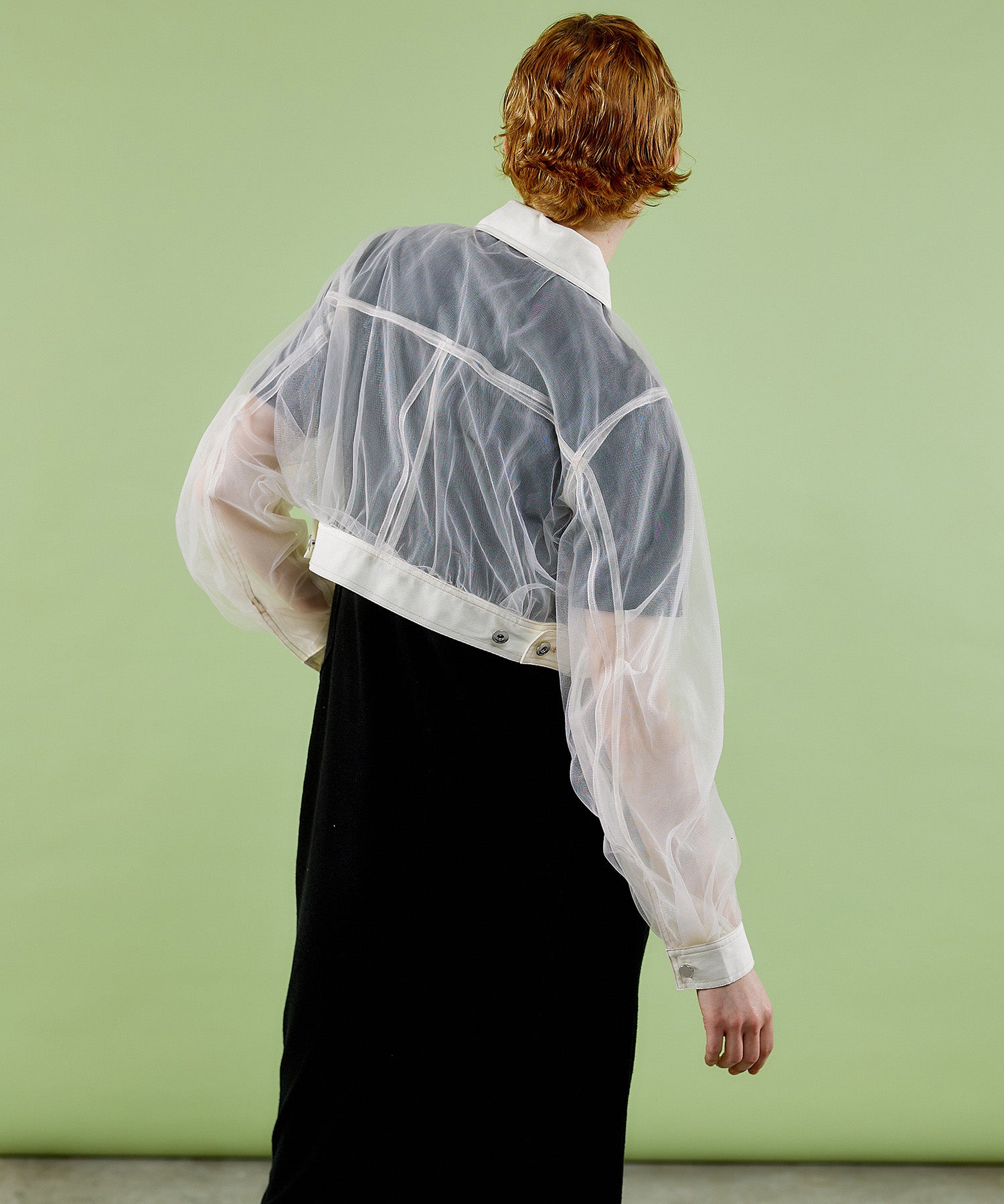 Sheer Tulle Jacket