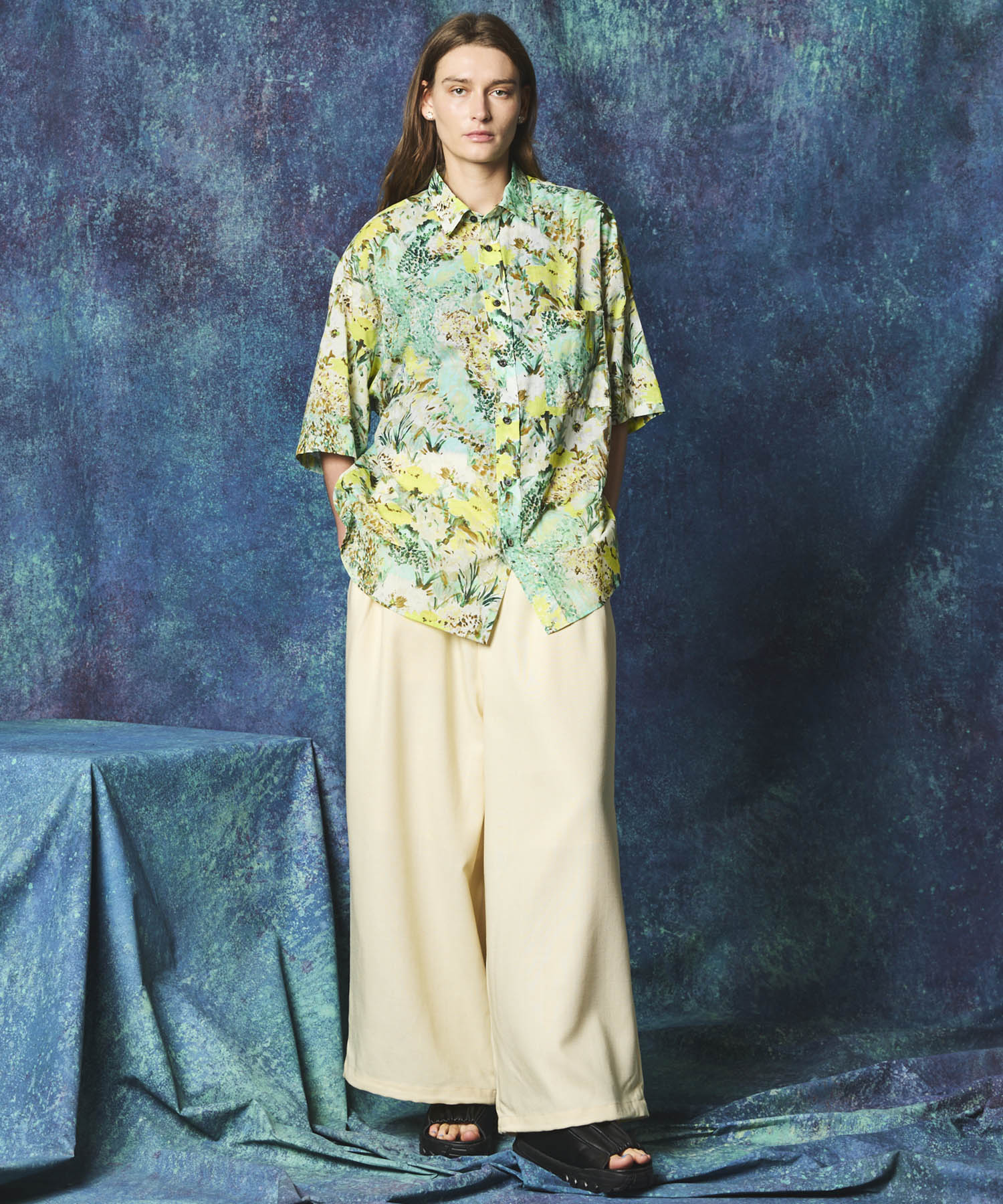 Buzzam-Tuck Prime-Wide Pants