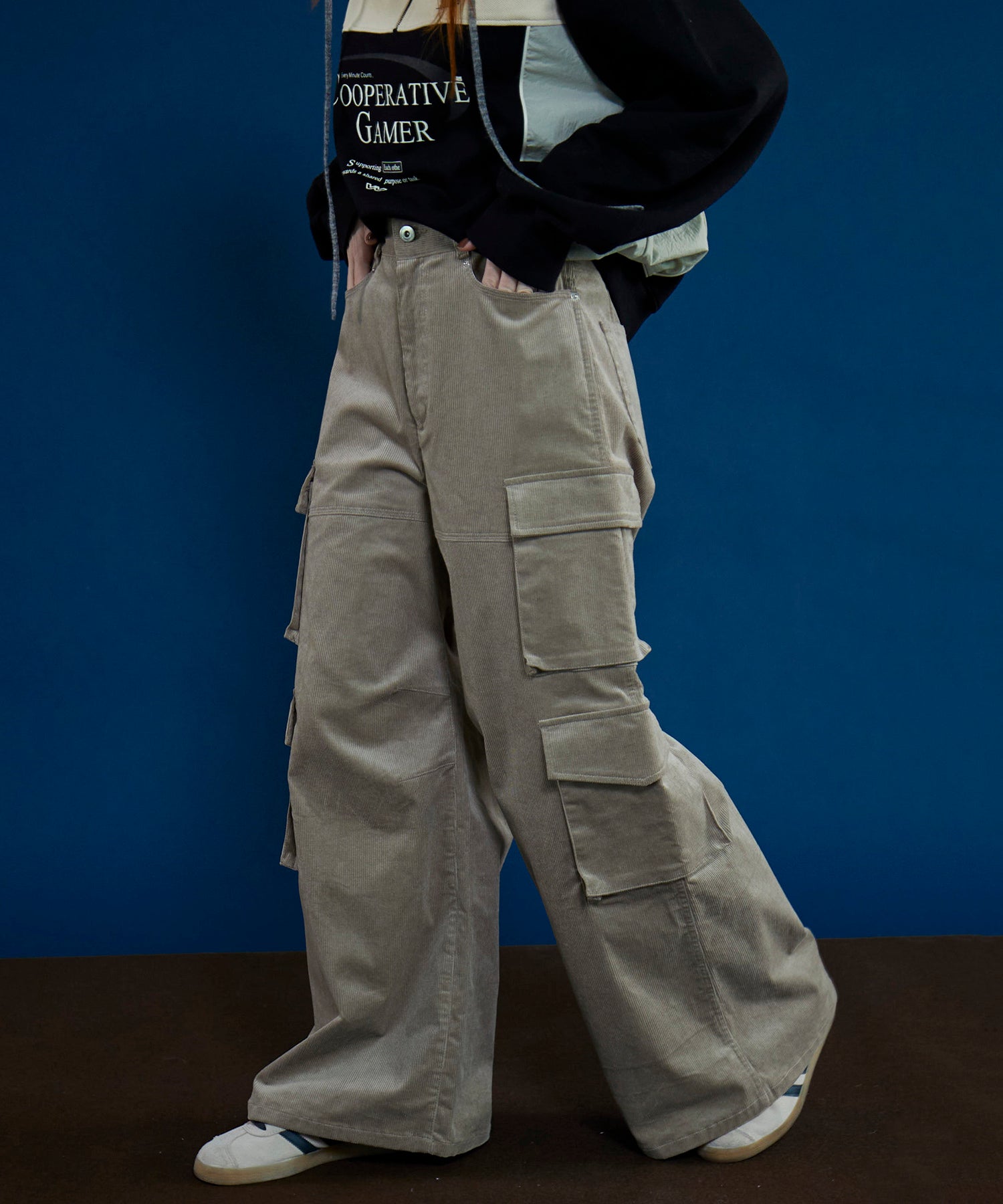 Corduroy Cargo Pants