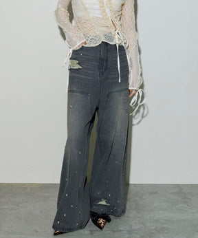 Baggy Denim Pants