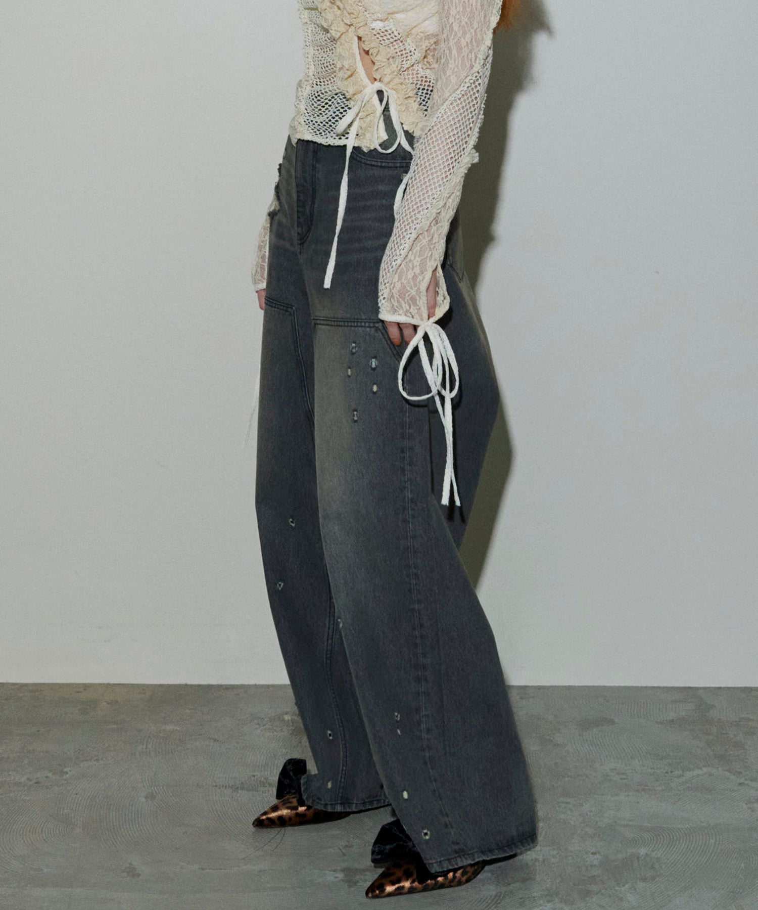 Baggy Denim Pants