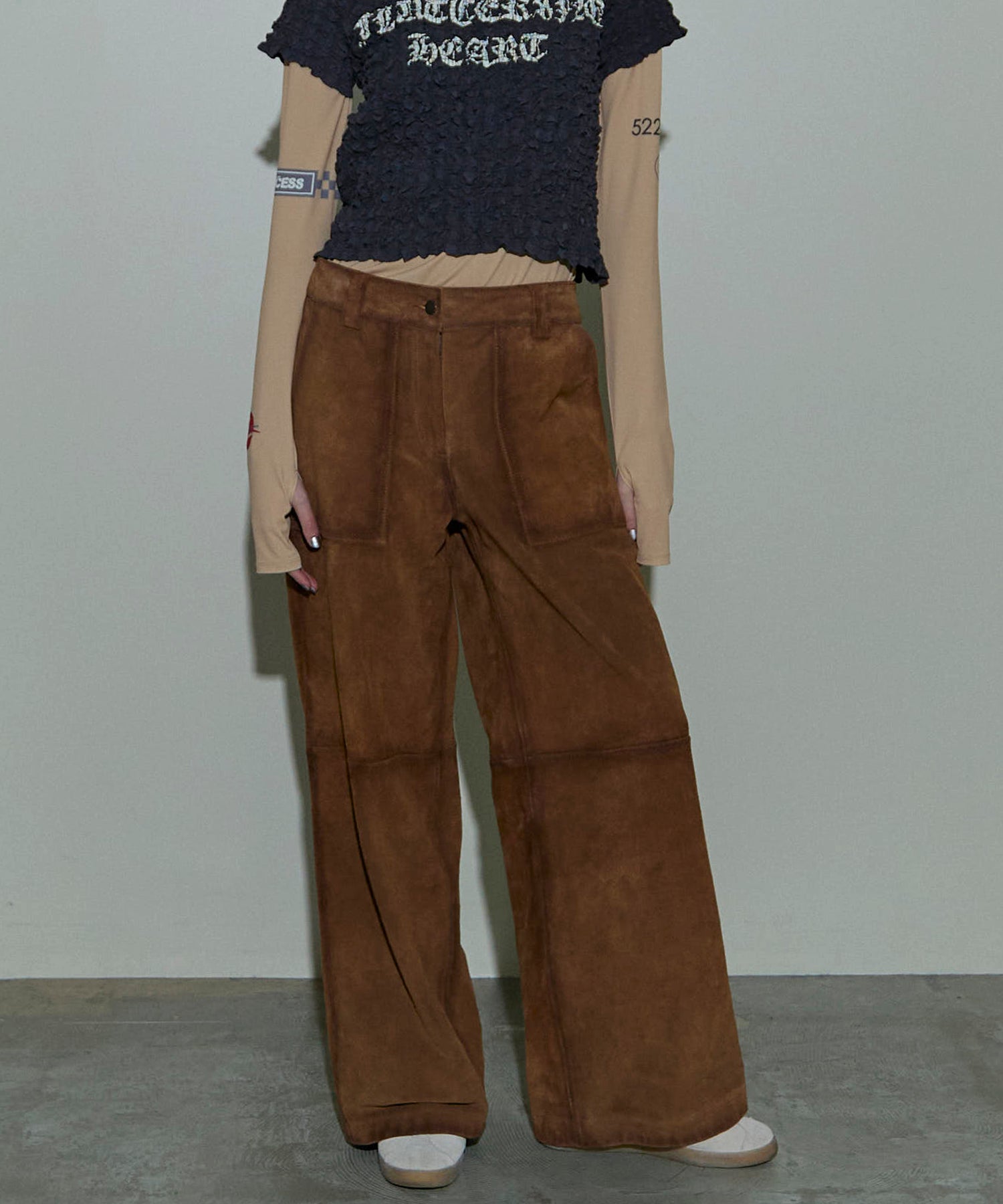 Real Suede Pants