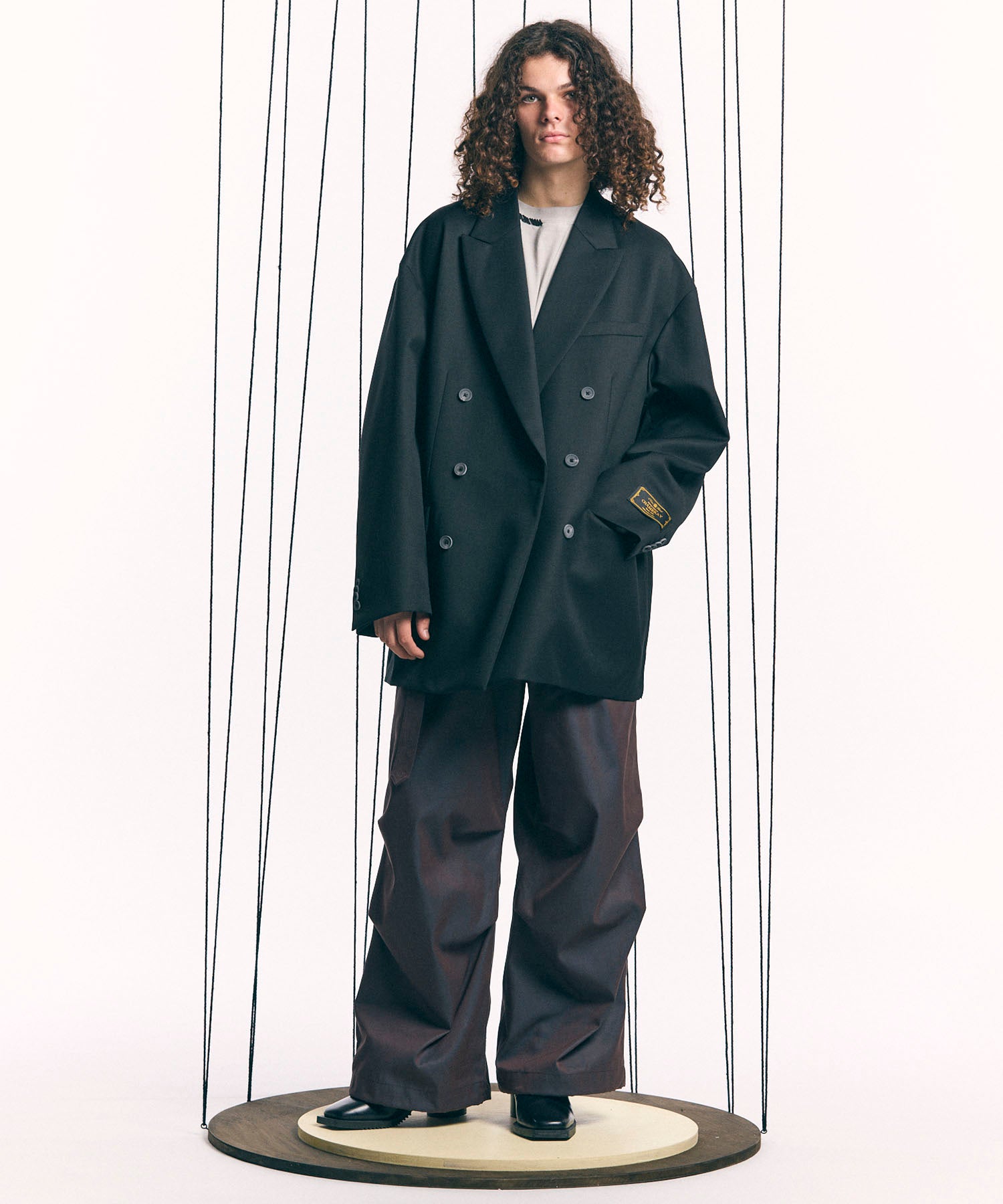 120/2/2 Suvin Cotton Gabardine Prime-Wide Snow Pants