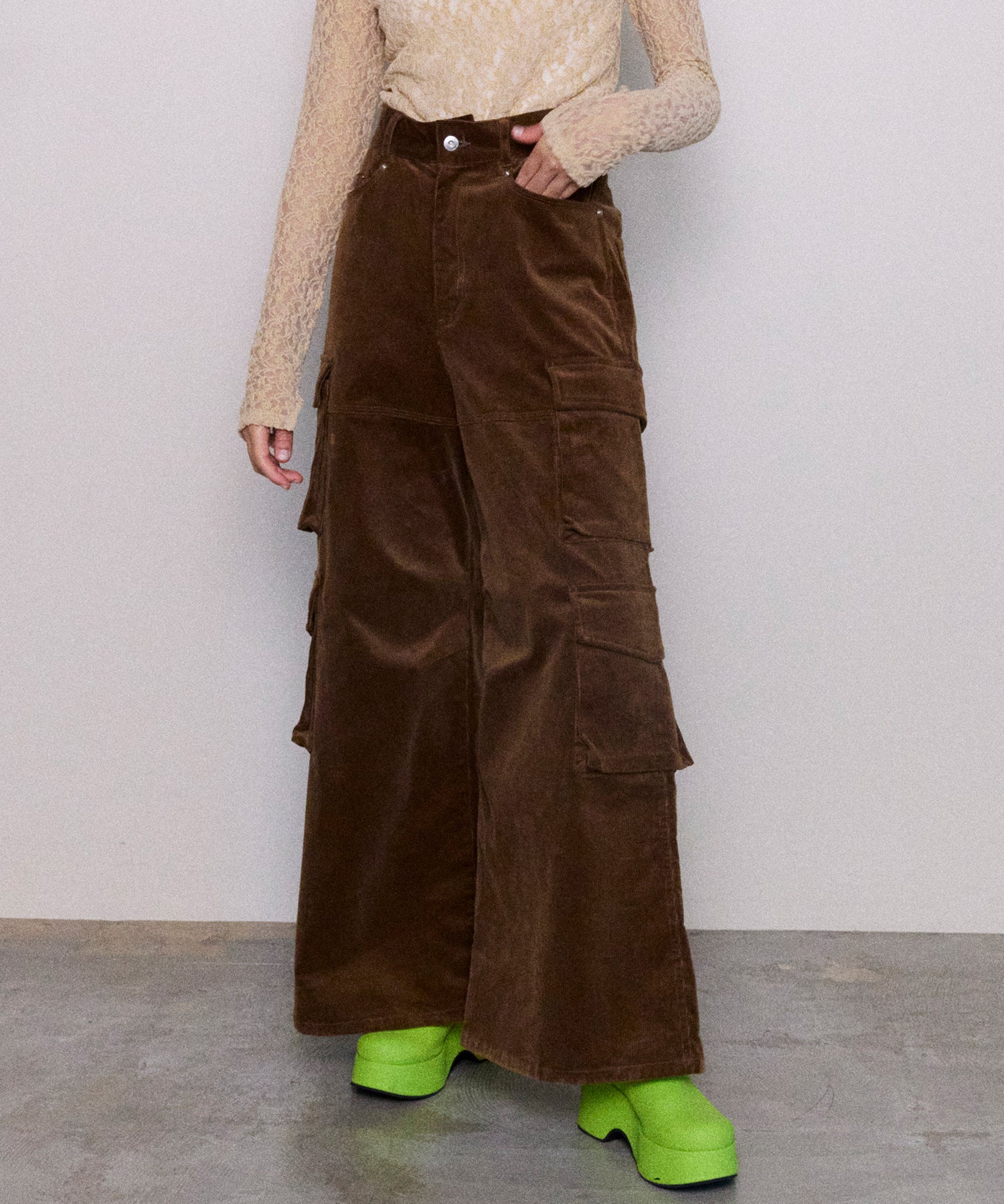 Corduroy Cargo Pants