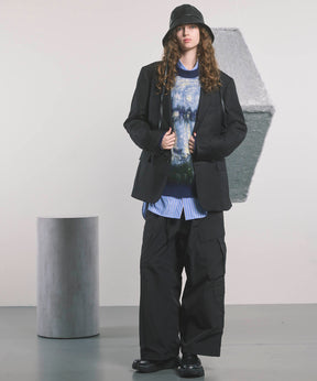 High Density Weather Wide Cargo Pants