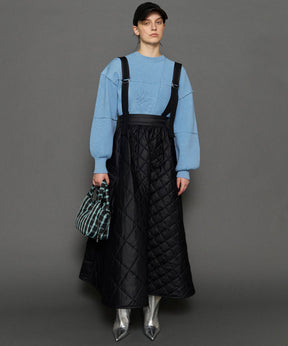 【24WINTER PRE-ORDER】2way Multi Quilted Skirt