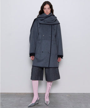 【24WINTER PRE-ORDER】Winter Scarf Tent Coat