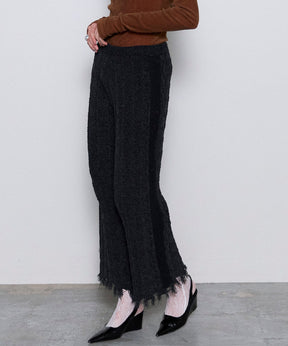 【24WINTER PRE-ORDER】Kable Knitting Border Pants