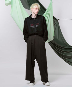 【24AW PRE-ORDER】Prime-Wide Forward Drop Two Tucks Pants