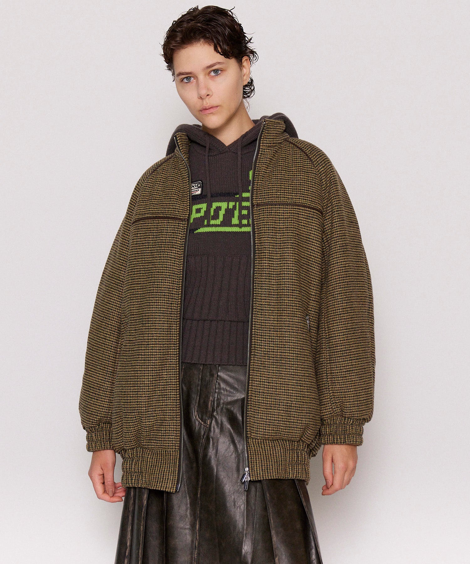 【24WINTER PRE-ORDER】Puffer Wool Blouson