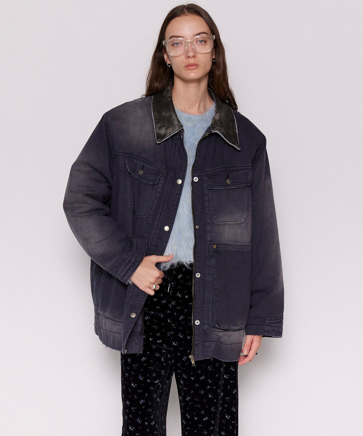 【24WINTER PRE-ORDER】Wash Processing Work Blouson