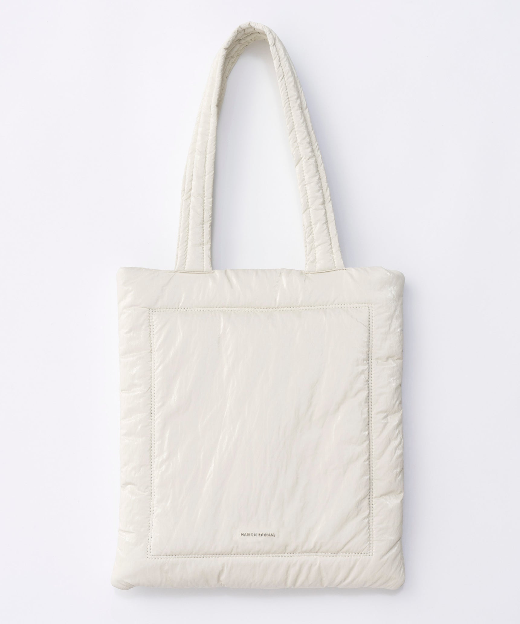 【PRE-ORDER】Multi-Fabric Puffer Tote Bag