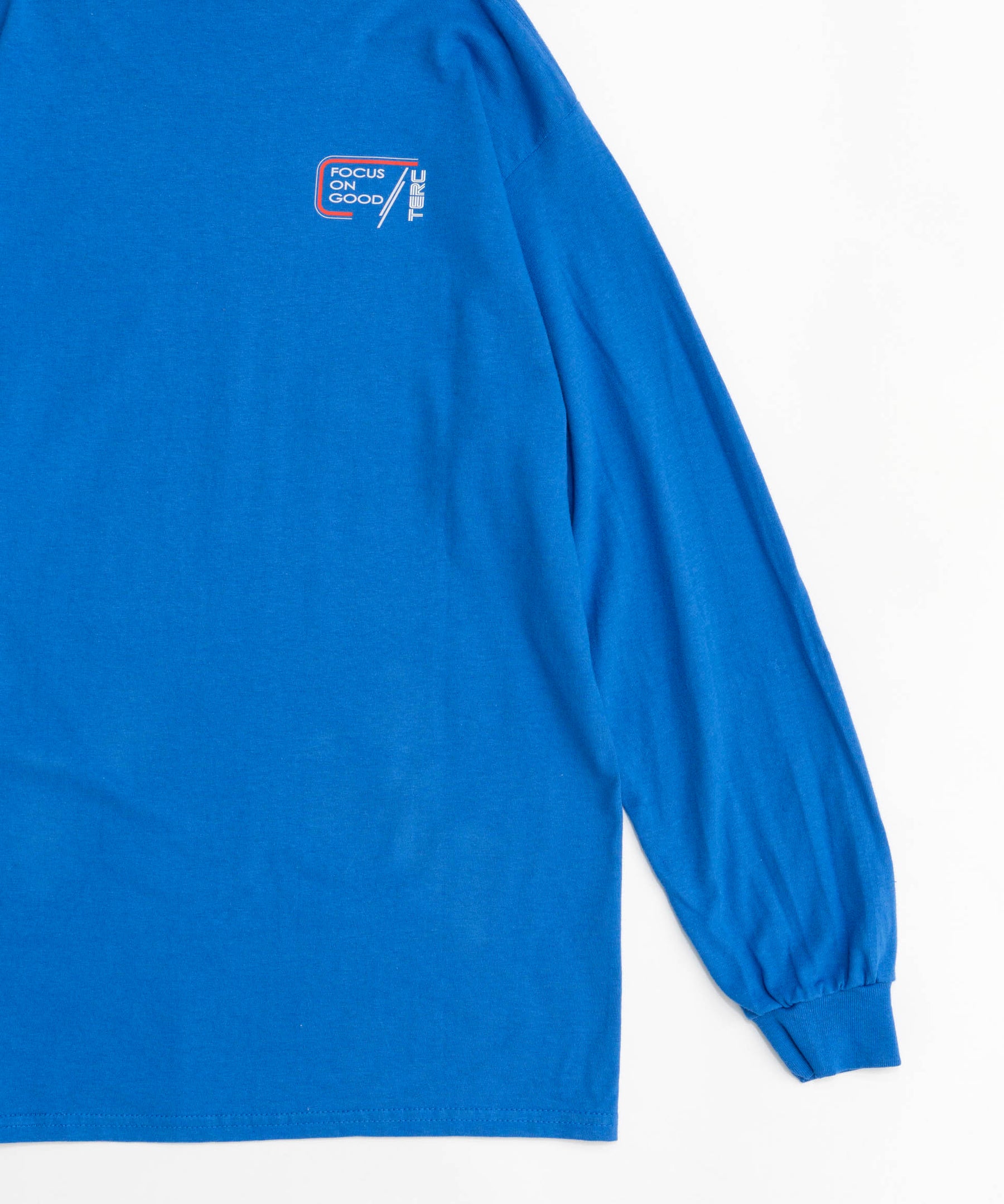 Sponsor Logo Print Long Sleeve T-shirt