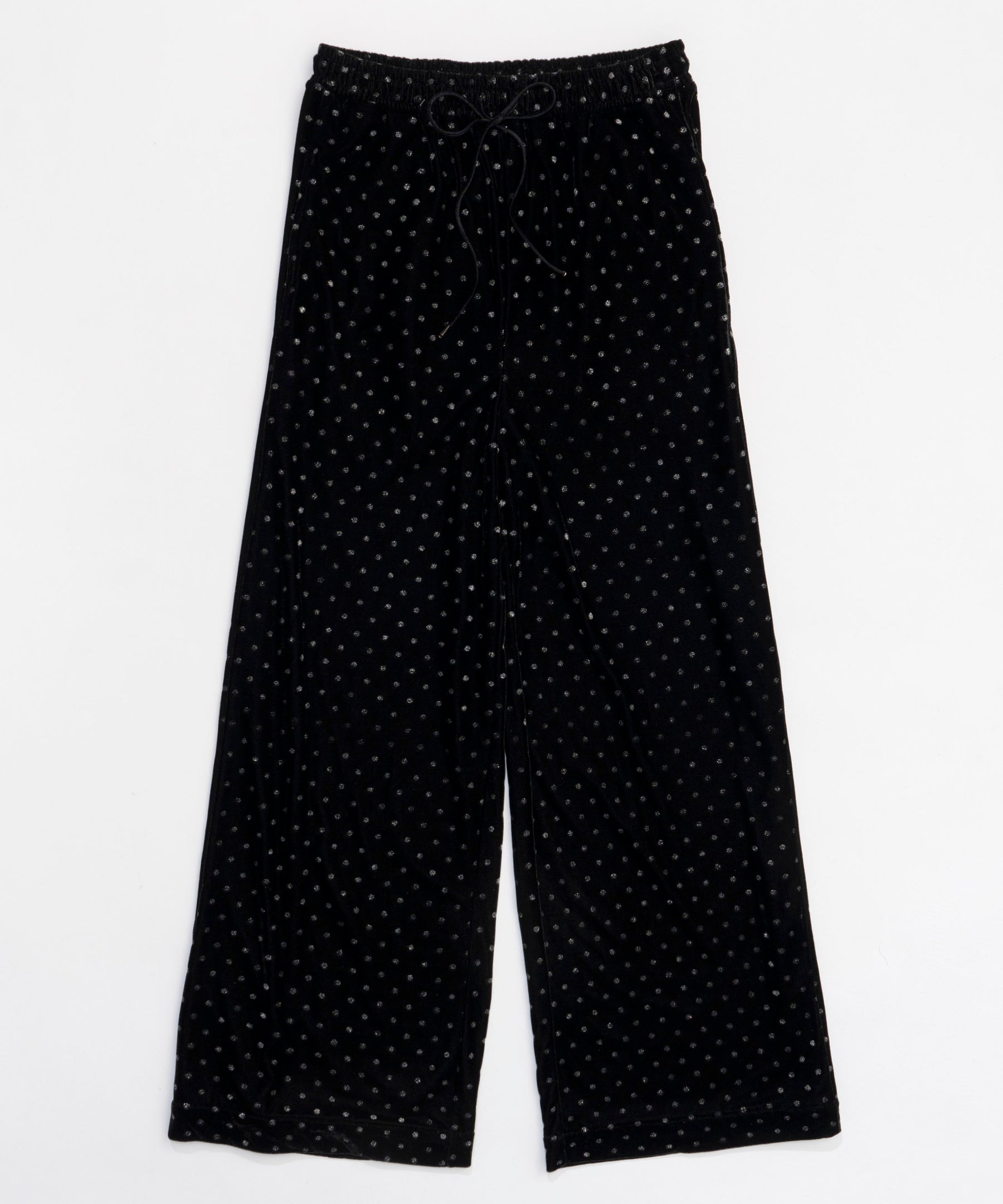 【PRE-ORDER】Glitter Dots Velor Pants