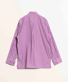 【SALE】【Italian Dead Stock Fabric】Dress-Over Square Cut Shirt