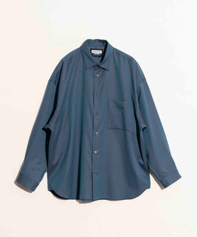 Prime-Over Wool Chambray Shirt