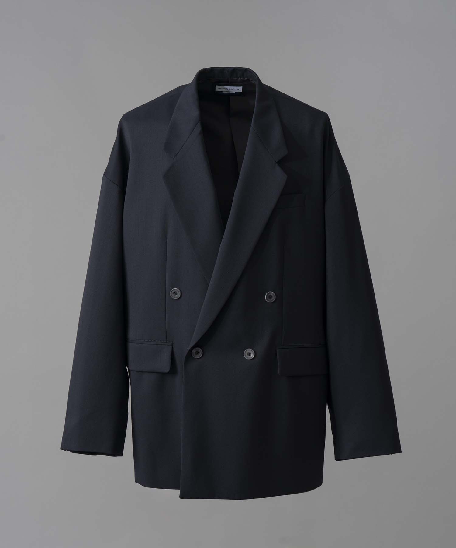 Wool Mix Prime-Over Double Tailored Jacket