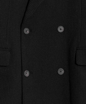 Omega Rib Prime-Over Double Tailored Jacket