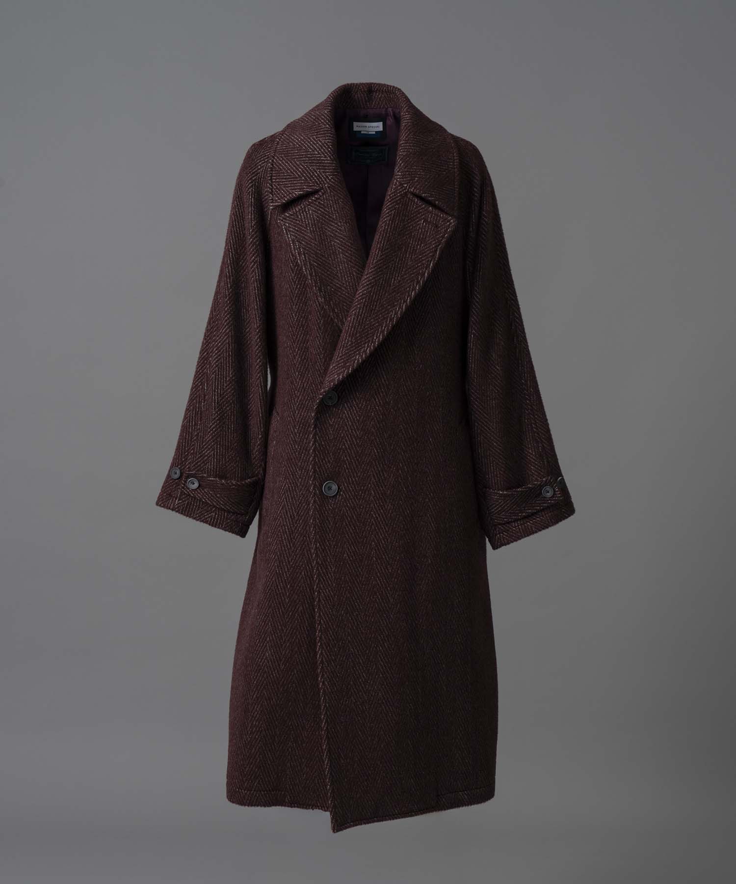 【Italian Dead Stock Fabric】Prime-Over Ulster Coat