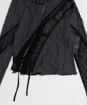 Lace Docking Frill Cardigan