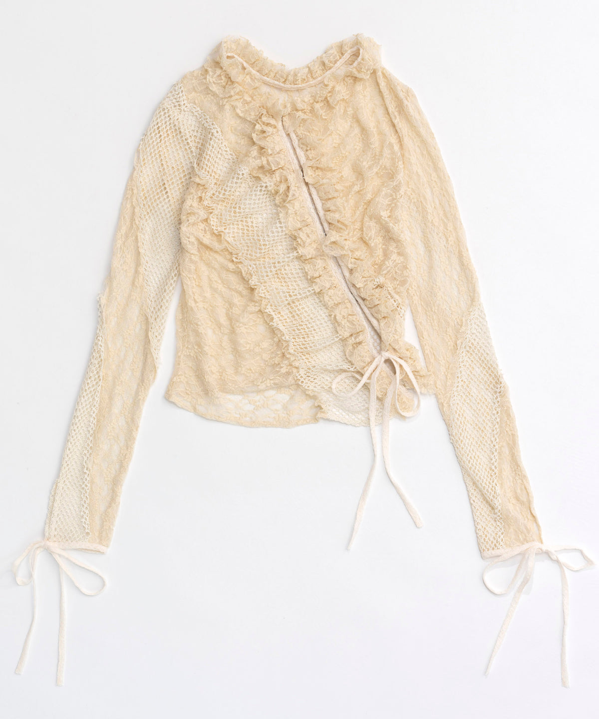 Lace Docking Frill Cardigan