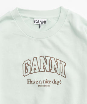 【GANNI】Isoli Ganni Oversized Sweatshirt