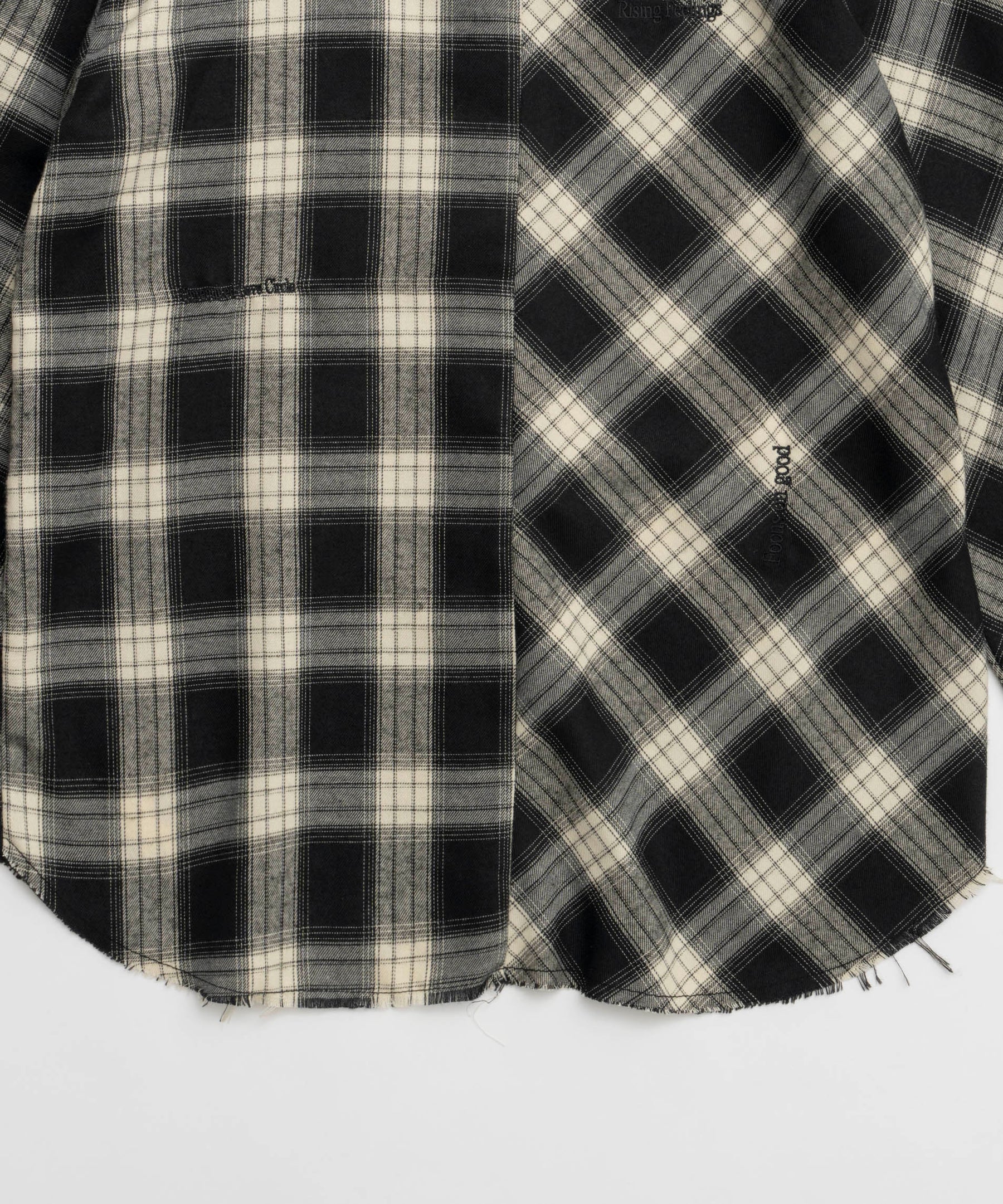 Random Checkered Oversized Shirt