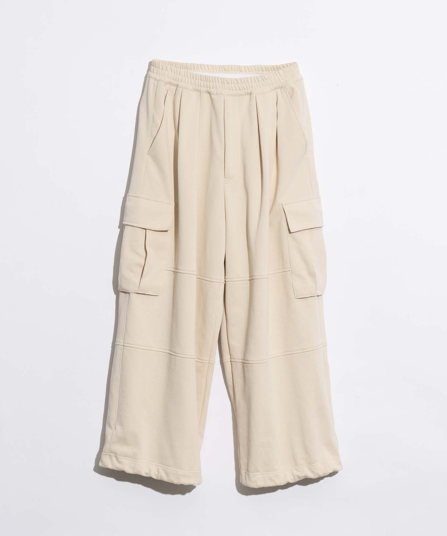 Heavy-Weight Sweat Prime-Wide Cargo Pants