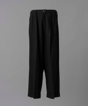 【24AW PRE-ORDER】Prime-Wide Forward Drop Two Tucks Pants