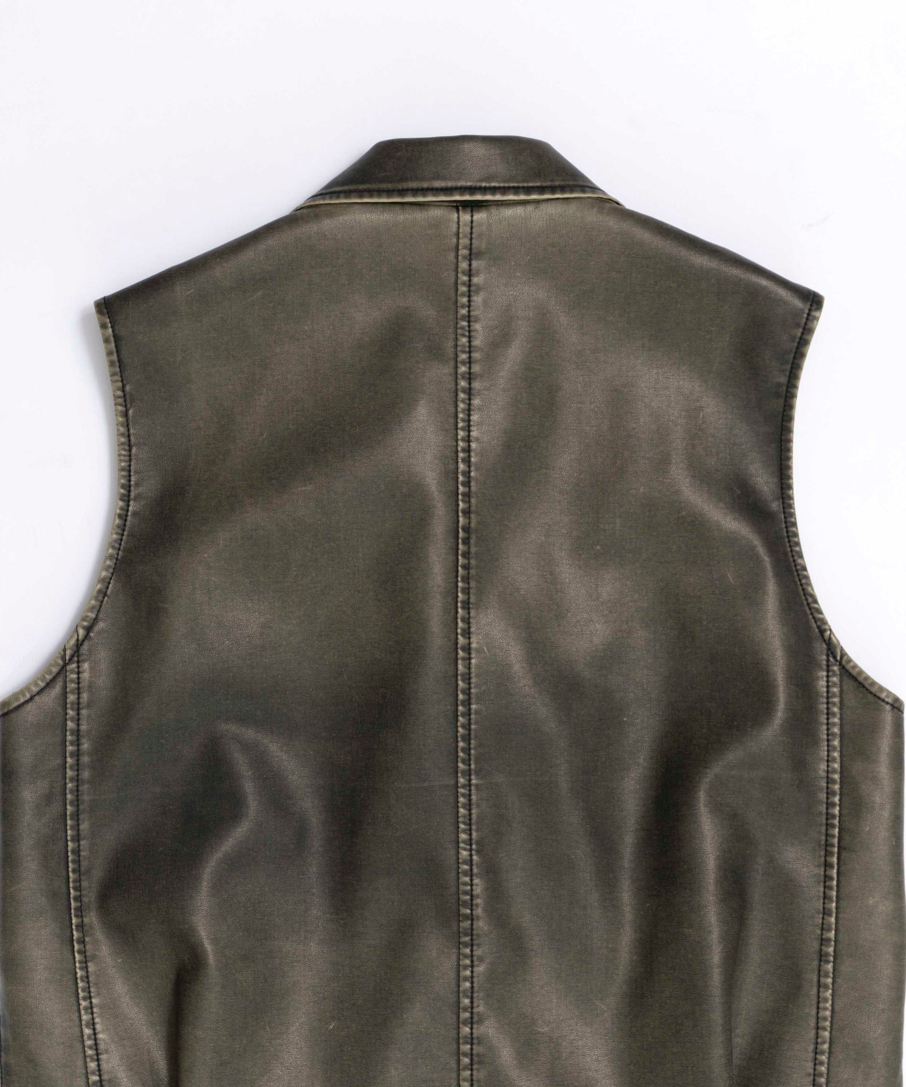 Vegan Leather Riders Gilet