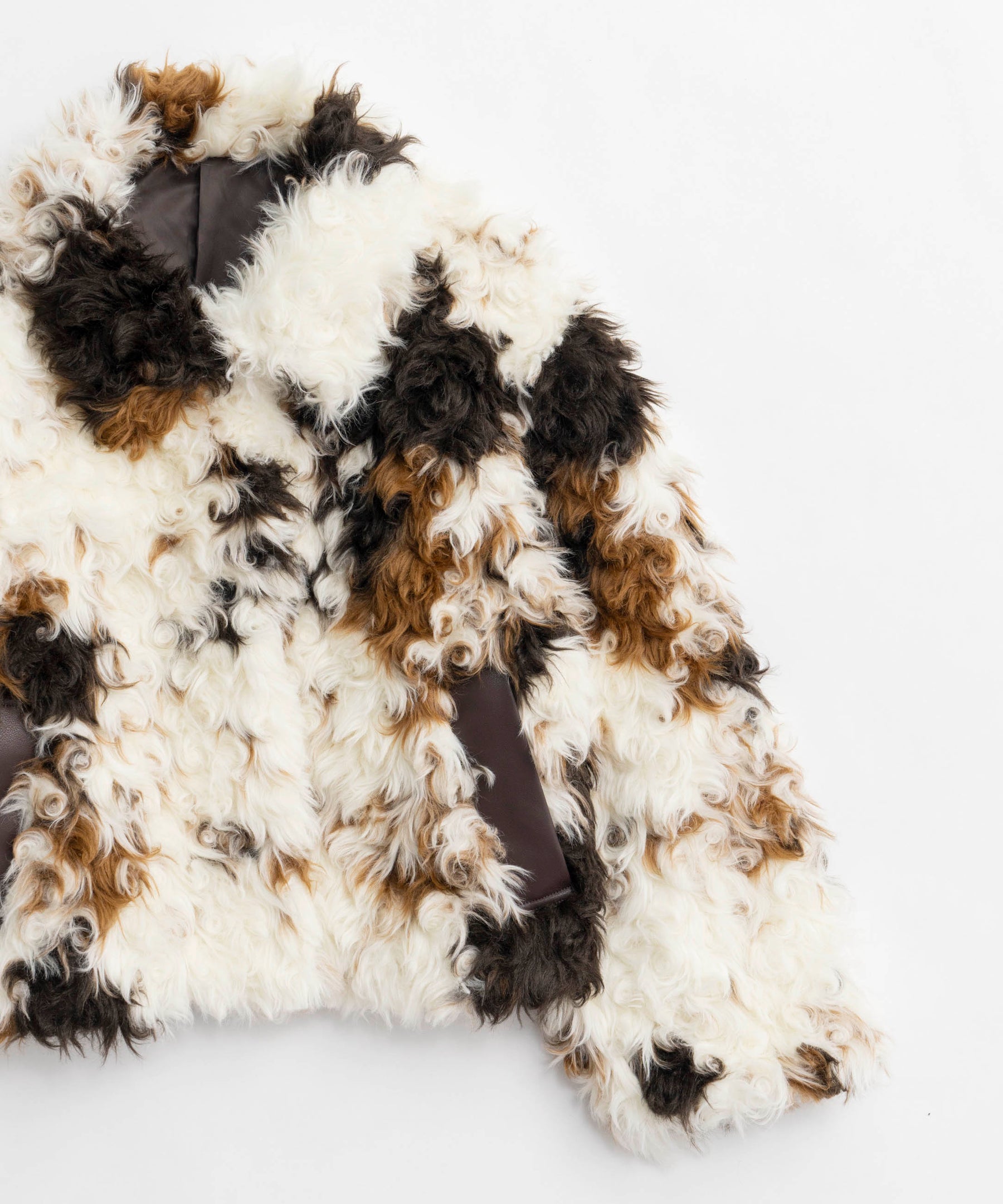 【24WINTER PRE-ORDER】Curl Faux Fur Coat