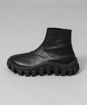 【24AW PRE-ORDER】【SPECIAL SHOES FACTORY COLLABORATION】Rattling Sole Side Zip Boots