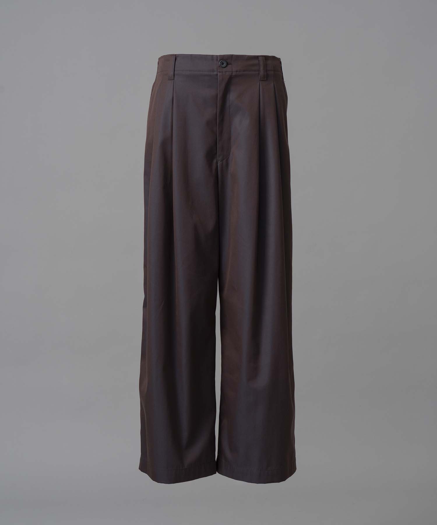 120/2/2 Suvin Cotton Gabardine Prime-Wide Two Tucks Pants