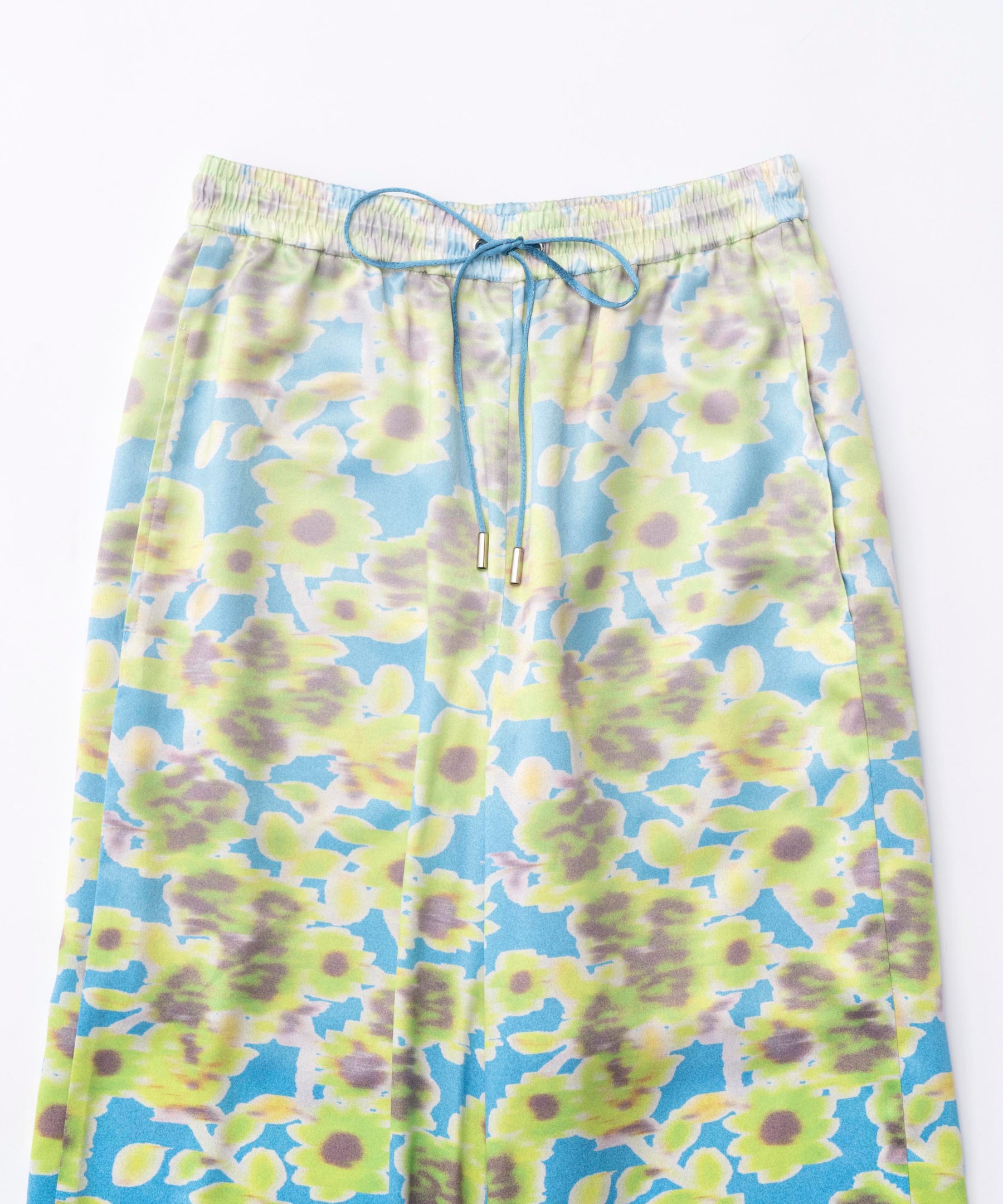 【SALE】Gradation Flower Pattern Easy Pants