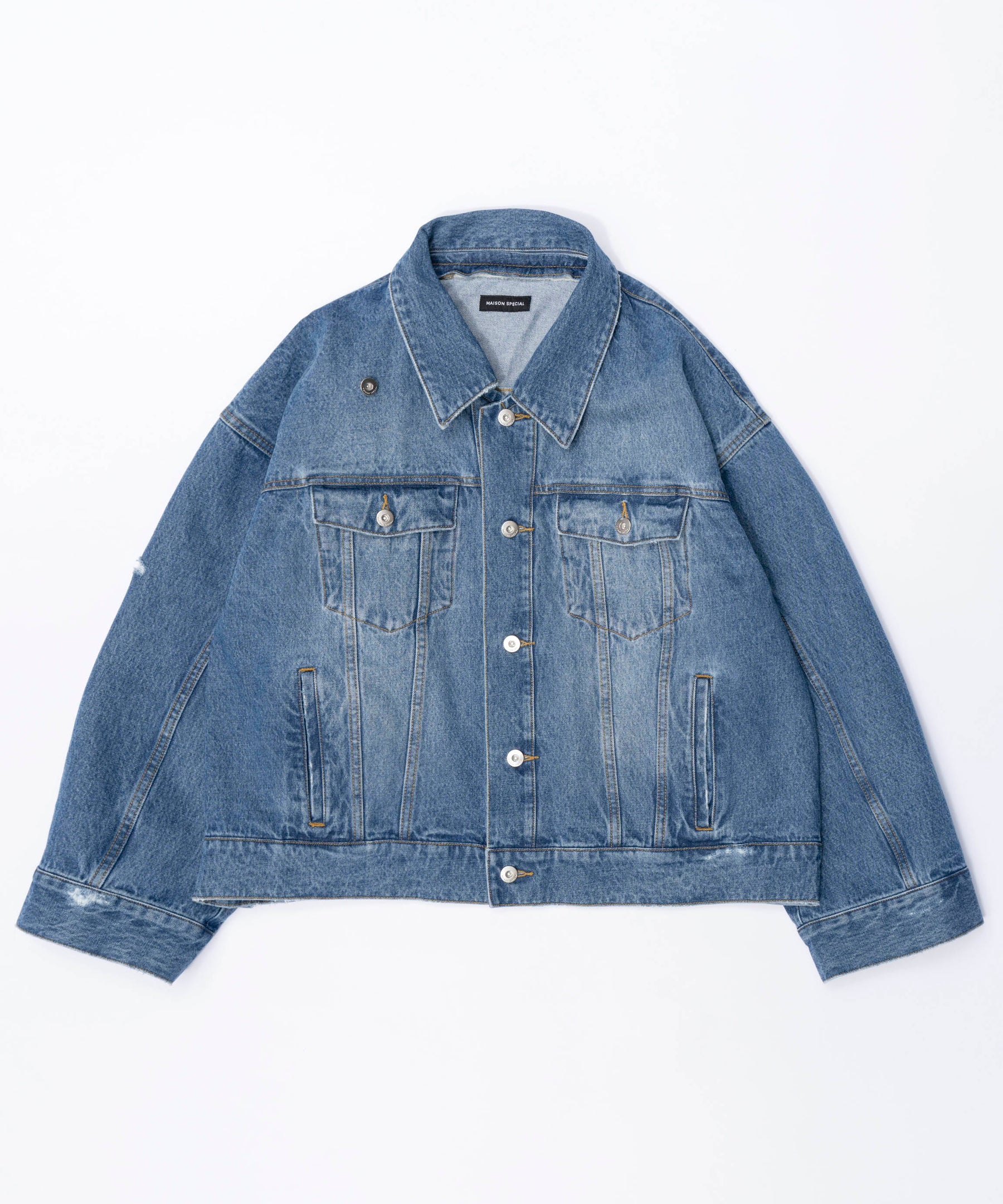 2way Oversizedd Denim Jacket