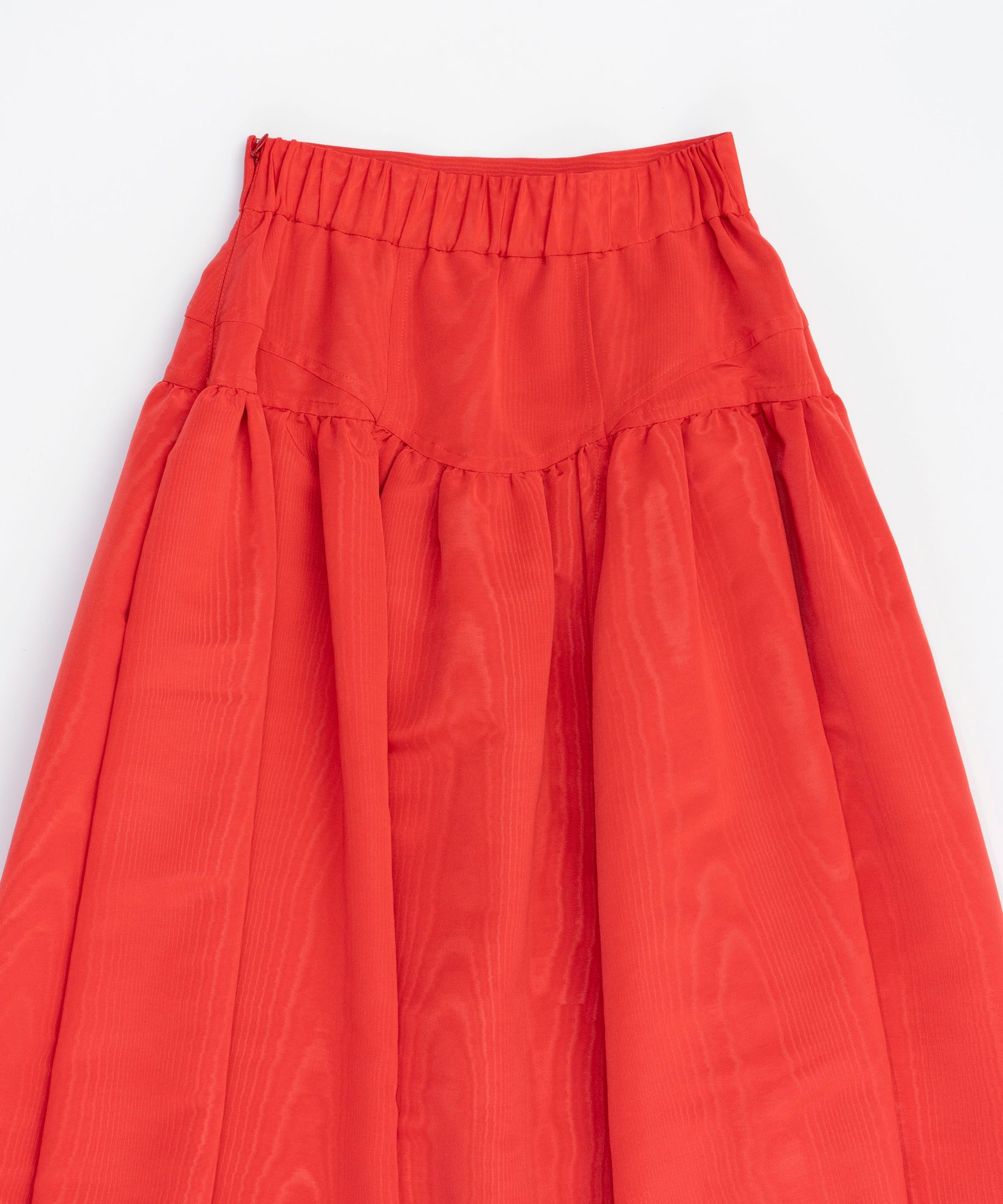 Moire Volume Skirt