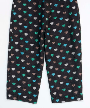 Heart Jacquard Pants