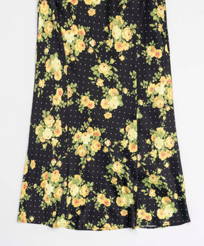 Flower Dot Mermaid Skirt