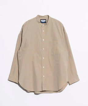 【THOMAS MASON】Prime-Over Band Collar Shirt