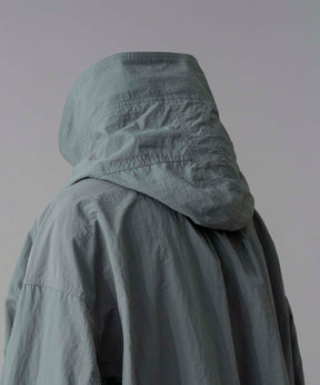 【PRE-ORDER】Washed Nylon Prime-Over Anorak Hoodie