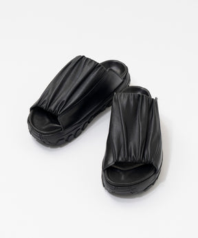 【SPECIAL SHOES FACTORY COLLABORATION】Vibram Sole Gather Shower Sandal Made In TOKYO