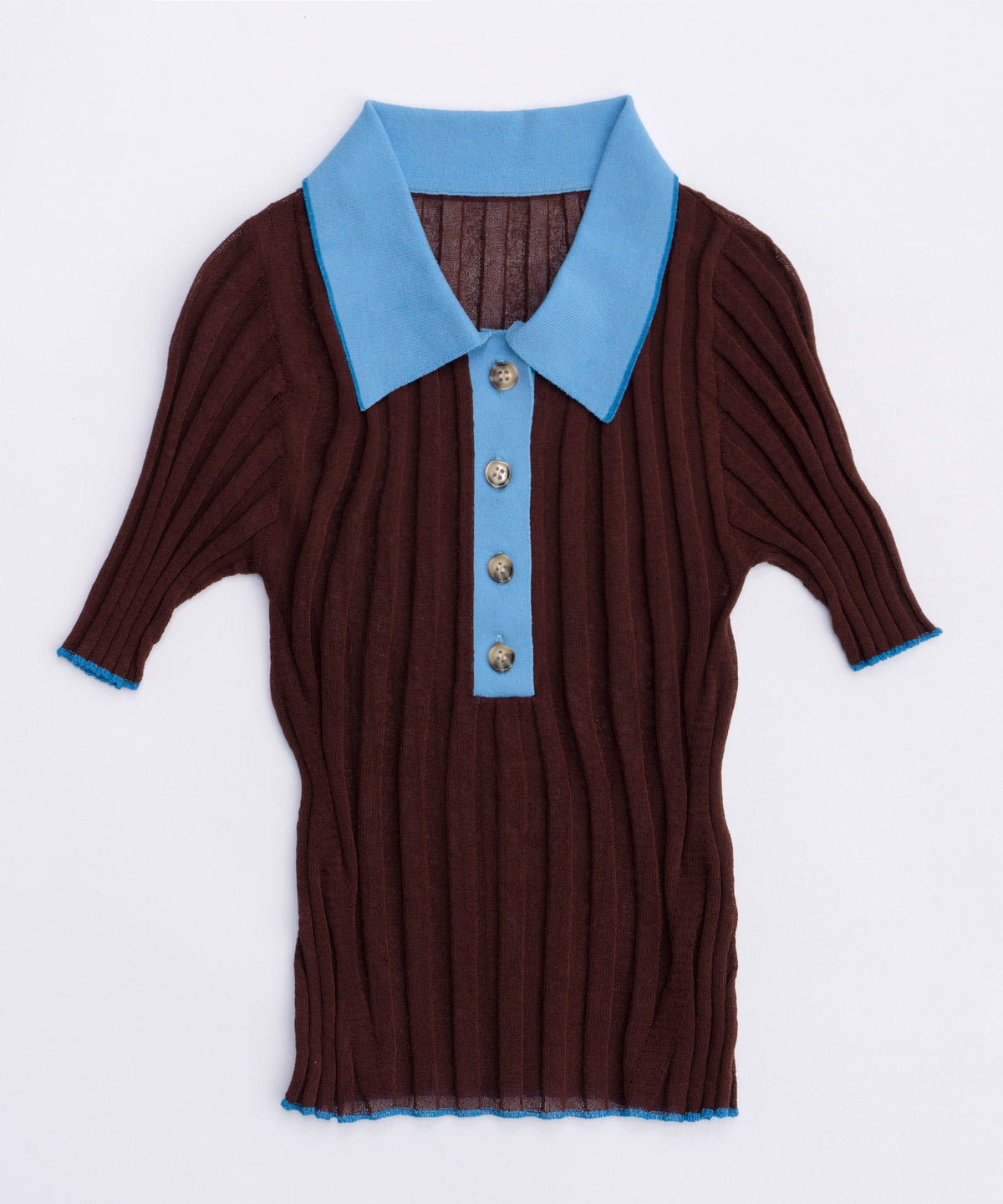 Knit Polo Shirt