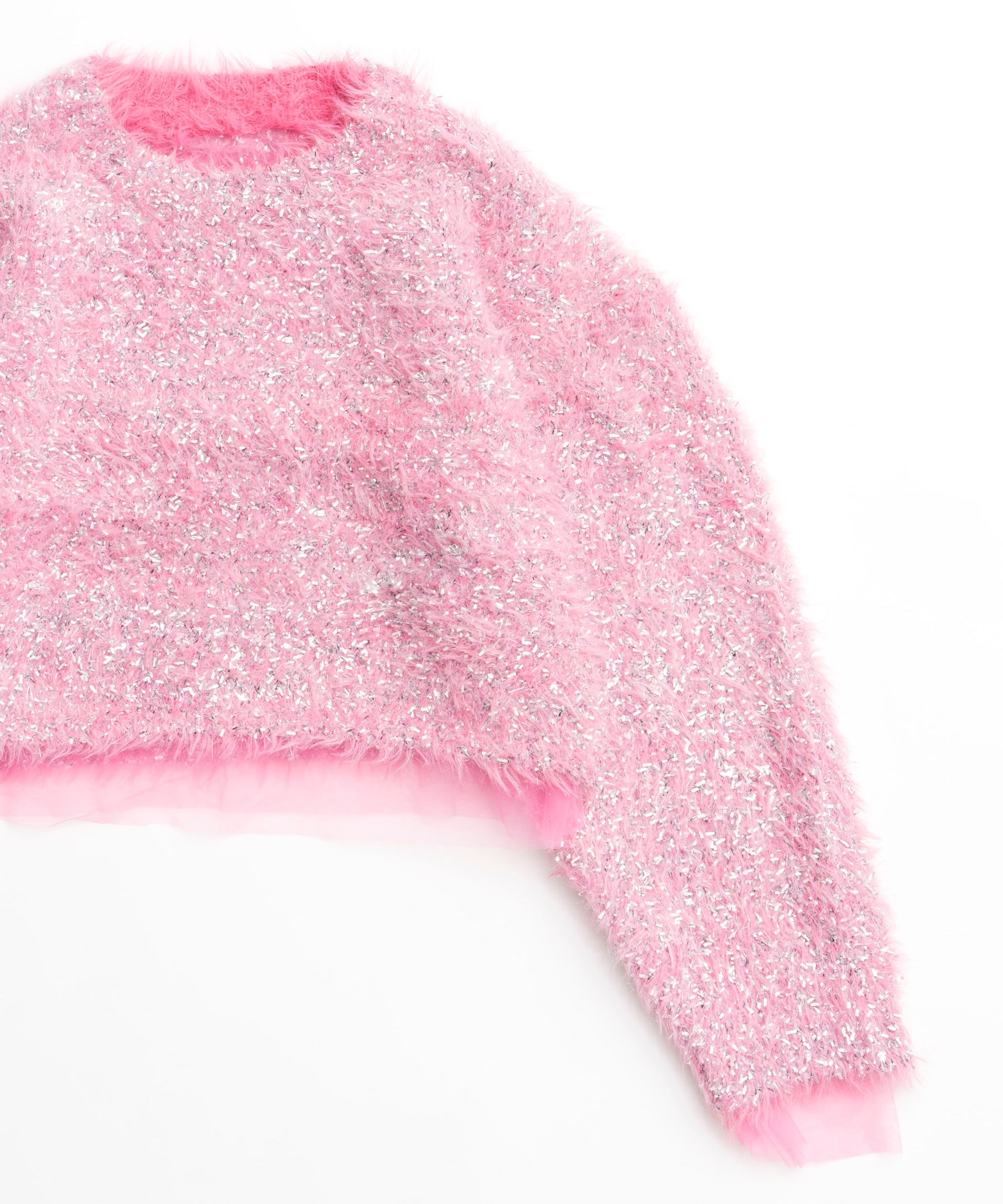 【24WINTER PRE-ORDER】Sparkling Shaggy Knit Pullover