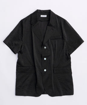 【SALE】Silky Chambray Half Sleeve Jacket