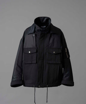 【24AW PRE-ORDER】Prime-Over Docking Military Blouson